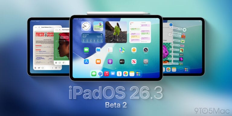 Apple releases iPadOS 26.3 beta 2 for iPad – 9to5Mac